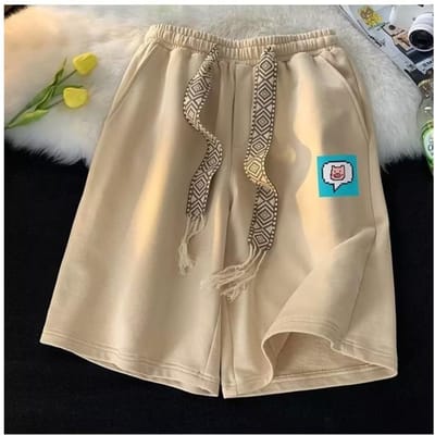 Mode Trend Shorts Heren Zomer Casual Vijfpuntsbroek Koppel Sportbroek 5XL kaki