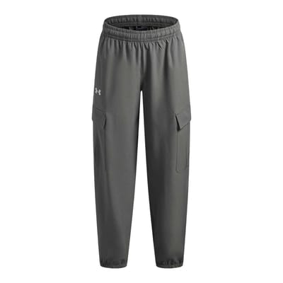 Under Armour Kinder/Kids Rival Fleece Cargo Joggingbroek (Groen/Wit)