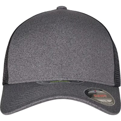 Urban Classics - UNIPANEL Flexfit pet - S/M - Groen/Zwart