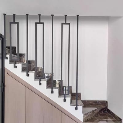 Trapleuning Stijl 2 - Veiligheidsgreep Zolder - Trap Binnenhuis - Industriële Stijl - 30-160 cm