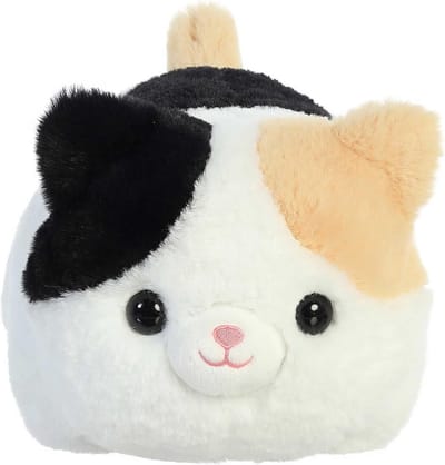 Pluche Kat Knuffel Calico - Zacht en Stapelbaar Speelgoed - 25,5 cm