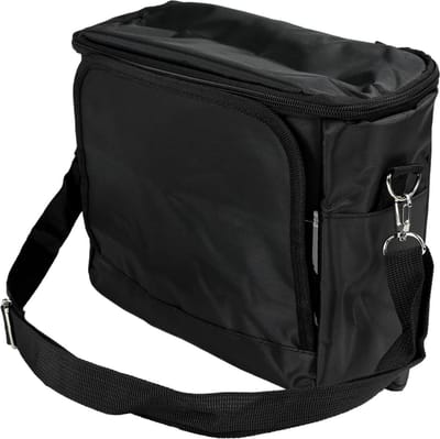 Benson Autostoel organizer met koeltas - 4 vakken - afneembare tas - 29x26x11 cm - zwart