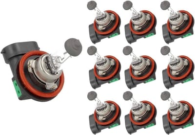 Halogeenlamp voor auto, 10 stuks, 12 V (H8, 12 V, 35 W, PGJ19-1)