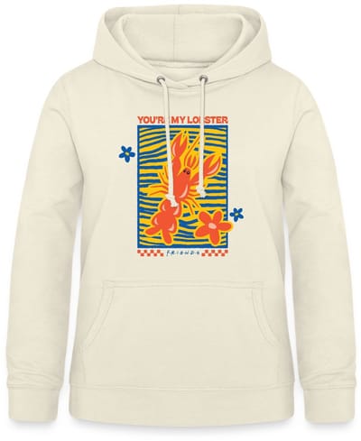 Friends You Are My Lobster Design Hoodie Dames