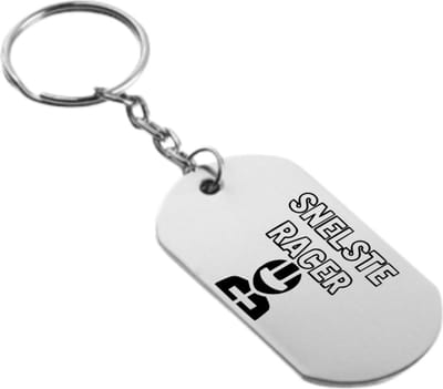 Akyol - snelste racer sleutelhanger - Racer - familie vrienden - cadeau - 54 x 29mm