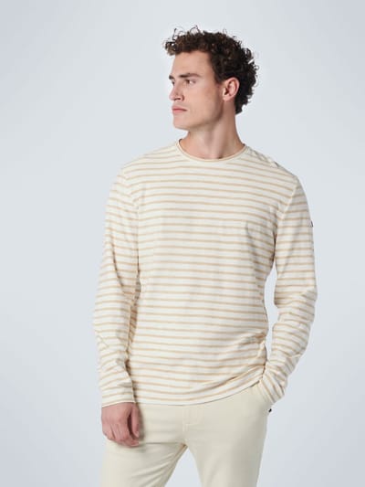 No Excess Mannen Lange Mouwen T-Shirt Zand XXL