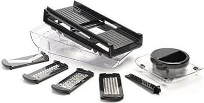 Mandoline met 'V Blade ', zwart - Mastrad