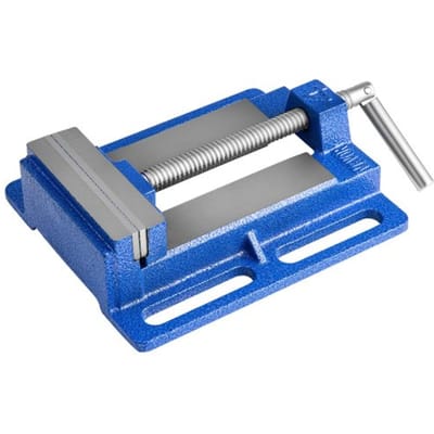 VEVOR Machineklem, 15,24 Cm Bekbreedte, Boorklem, Gietijzeren Constructie, Werkbankklem, voor Houtbewerking, Metaalbewerking, Boren en Snijden
