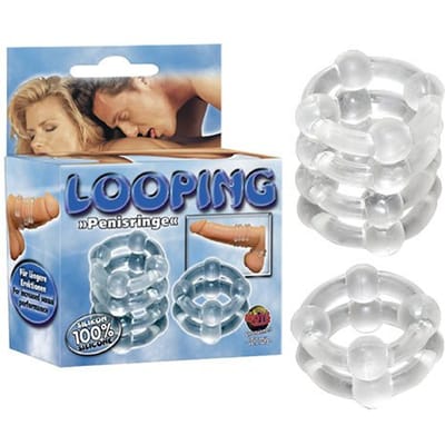 2 stuks Siliconen Ringenset Looping