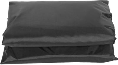 Zwembadafdekking Vierkant - Spahoes Tuinbad - Bescherming Buiten - Stevige Oxford Stof - 231x231x30cm - Zwart