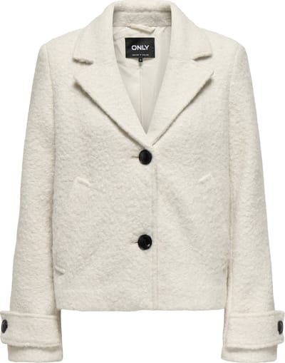 Only Jas Onlvaleria Boucle Short Coat Otw 15321874 Pumice Stone Dames Maat - S