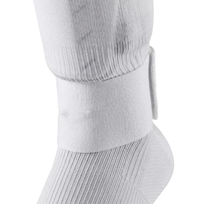 Witte voetbal sokophouders unisex elastische scheenbeschermer fixatieband enkel compressieband set 2 stuks geschikt voor voetbal basketbal badminton hardlopen sport accessoires