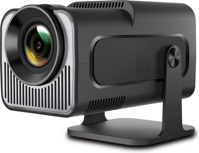 Mini Beamer - Mini Projector - 1920x1080P Full HD - 4K Ondersteuning - 430 Ansi - 12000 Lumen - Streamen Vanaf Je Telefoon / Tablet / PC / Laptop met WiFi & Bluetooth - Met Apps,YouTube / Netflix/ Prime