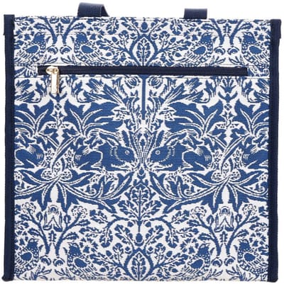 Cityshopper - Schoudertas - Brother Rabbit - Broer Konijn - Blauw - William Morris
