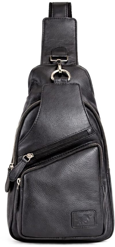 Fana Bags Crossbody Tas Heren Leer - Slingbag Heren - Leren Crossbody Rugzak - Herentas - Nappa Leer