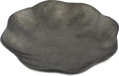 HomeBound by KY | Schaaltje schelp bloem zwart | decoratieve schaal | schaaltje