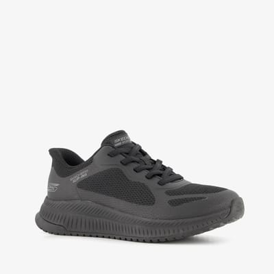 Skechers BOBS SQUAD 4 - STAPLE LOOK Dames Instappers - Zwart