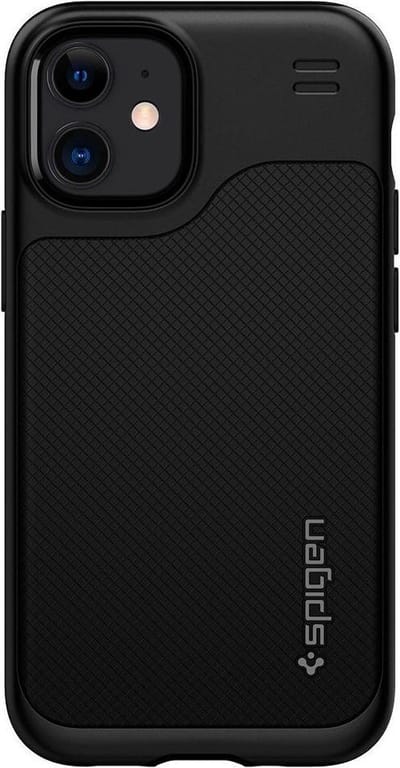 Spigen Hybrid NX Hoesje Geschikt voor Apple iPhone 12 Mini Zwart
