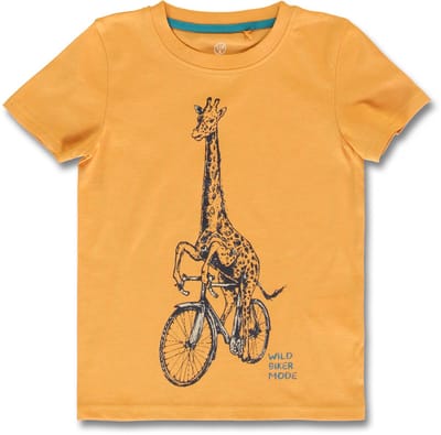 Lemon Beret t-shirt jongens - oranje - 153345 - maat 116