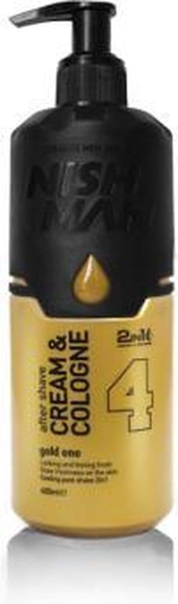 Nish Man - After Shave - Cream and Cologne - Gold One