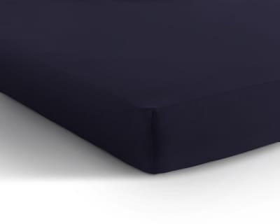 Dreamhouse Dubbel Jersey Hoeslaken – 80/90/100x200 – Navy – Lekker Zacht
