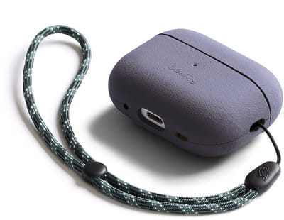 Bellroy Pod Jacket AirPods Pro 3 – Hoge Kwaliteit Constructie – Compact en Draagbaar Ontwerp – Milieuvriendelijk door Gerecycled Polyester en PET - Paars