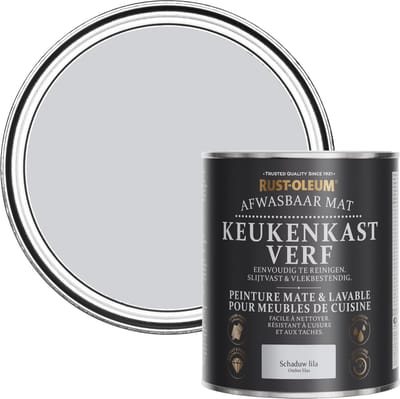 Rust-Oleum Lichtpaars Afwasbaar Mat Keukenkastverf - Schaduw Lila 750ml