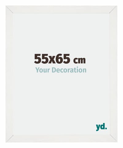 Your Decoration - Fotolijst 55x65 cm - MDF - Wit Geveegd - Mura