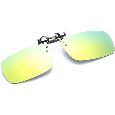 Nieuwe zonnebril clip bijziendheid bril clip zonnebril clip nachtzicht lens clip beige