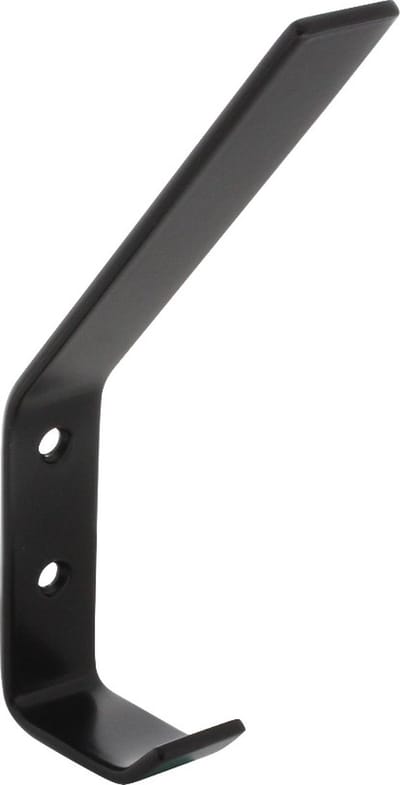 Intersteel Kapstokhaak 135 mm gebogen zwart
