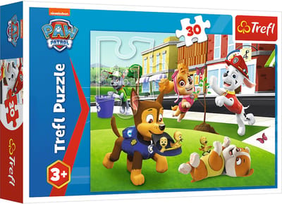 Trefl Psi Patrol Serie - Puzzle - 30 Stuks - Kleurrijke Illustratie - 18306