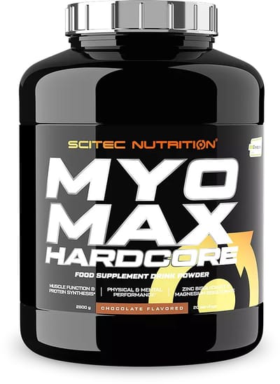 Scitec Nutrition® - MyoMax Hardcore (2800 gram - Chocolate) - Chocolade - 20 eiwitshakes - proteine poeder - eiwitpoeder - creapure® - weight gainer - alles-in-één shake