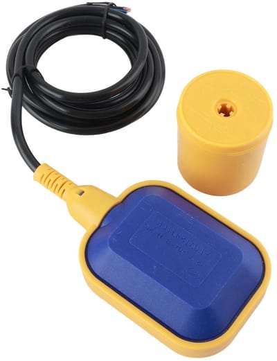 10A Vlotterschakelaar voor Waterniveau Controle, Kabeltype Sensor voor Tuinpompen en Duiktoepassingen, 0V-220V AC (2m)