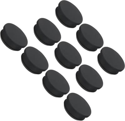 Borgpluggen - Gatstoppers Rubberen - Gaten Afdichten - Siliconen Materiaal - 386 mm - Zwart