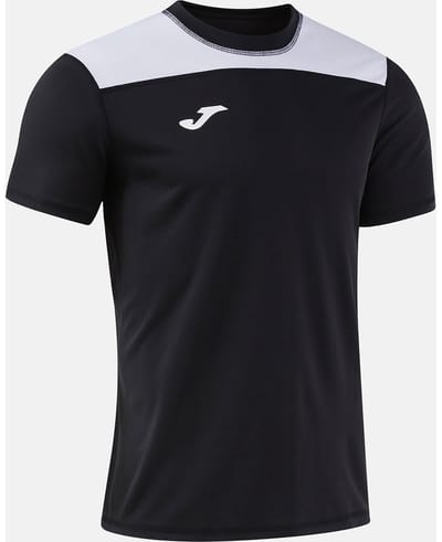 Joma Phoenix III Shirt Korte Mouw Heren - Zwart / Wit | Maat: S
