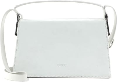 BREE Leren Schoudertas Zou 8 Cross Shoulder Bag Camellia Nubuk Wit