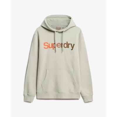 Superdry - Fade hoodie met Core logo en losse pasvorm - Heren - Hoodies