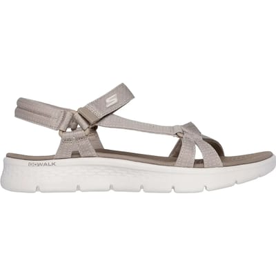 Skechers Go Walk Flex Sandal - Sublime Dames Sandalen - Taupe - Maat 39