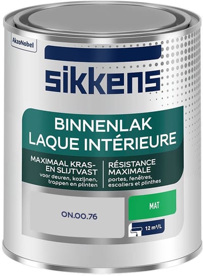 Sikkens - Binnenlak Mat - On.00.76 - Mengverf - 750 Ml