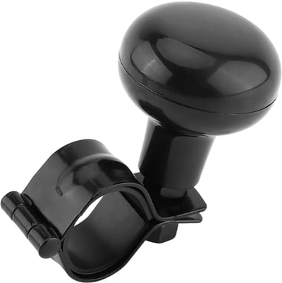 Dailygoods- Stuurwielknop Heavy-duty - Universeel - Stuurknop - Stuurwiel - 360 Graden Stuurcontrole - Zwart Design