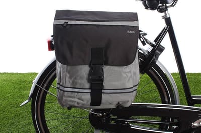 BECK YES! Single Fietstas zilver