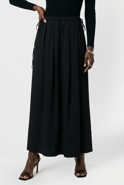 & Other Stories Win Skirt Black Maat: 32 | Midi Rokken Outlet | Dames | Zwart