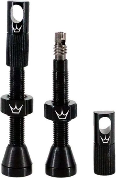 Peaty's Tubeless Ventiel 80mm - Chris King (MK2) - Zwart