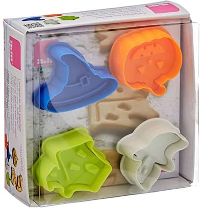 Ibili 733000 Koekjesvormpjes met knijper, Halloween