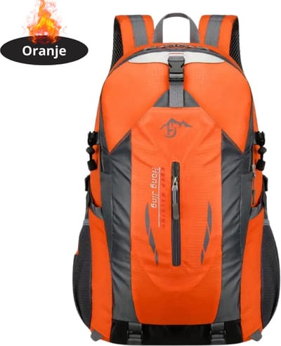Livano Rugzak - Dames - Heren - Meisje - Jongens - Backpack - Outdoor - Oranje