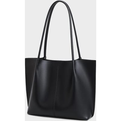Stijlvolle Leren Dames Tas Schoudertas Alles-in-één Tote Bag