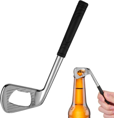 Unieke Flessenopener in Golfclub Vorm, Ideaal voor Bierliefhebbers en Feestjes, Perfecte Keukenaccessoire voor Sportfans en Cadeaus
