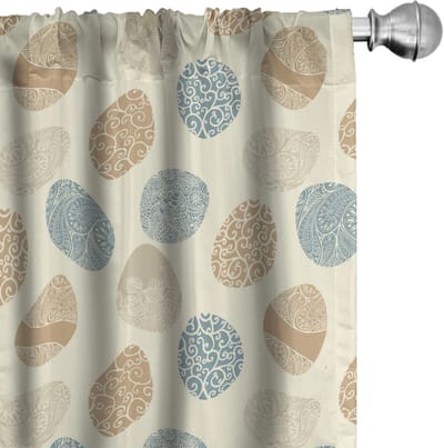 ABAKUHAUS Voorhangen – 2x75x175 cm – microvezel – halfdonker