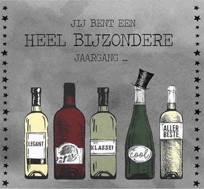Depesche - Pop up muziekkaart met licht en de tekst "Jij bent een heel bijzondere jaargang ..." - mot. 020