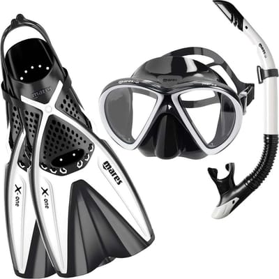 Mares X-One Marea snorkelset Wit